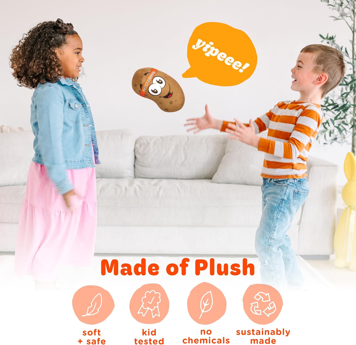 Move2Play Pass The Potato Game for Kids