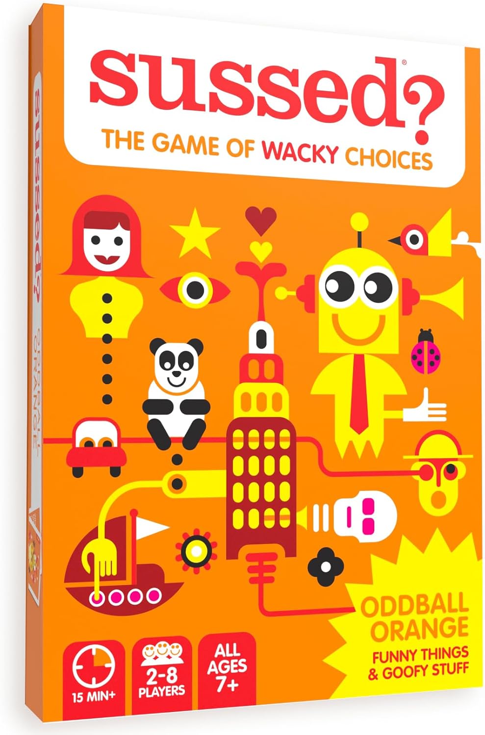 Sussed What Would You Do Travel Card Game - Orange Pack