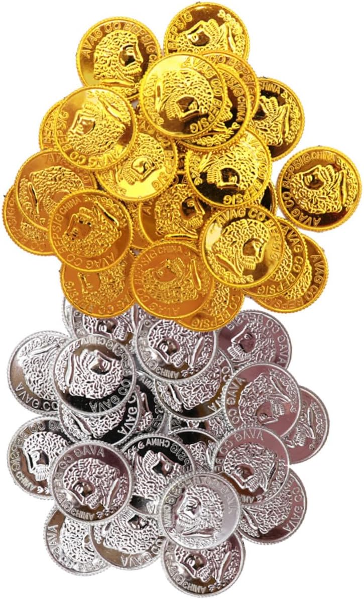 Pirate Treasure Coins for Party Fun and Play