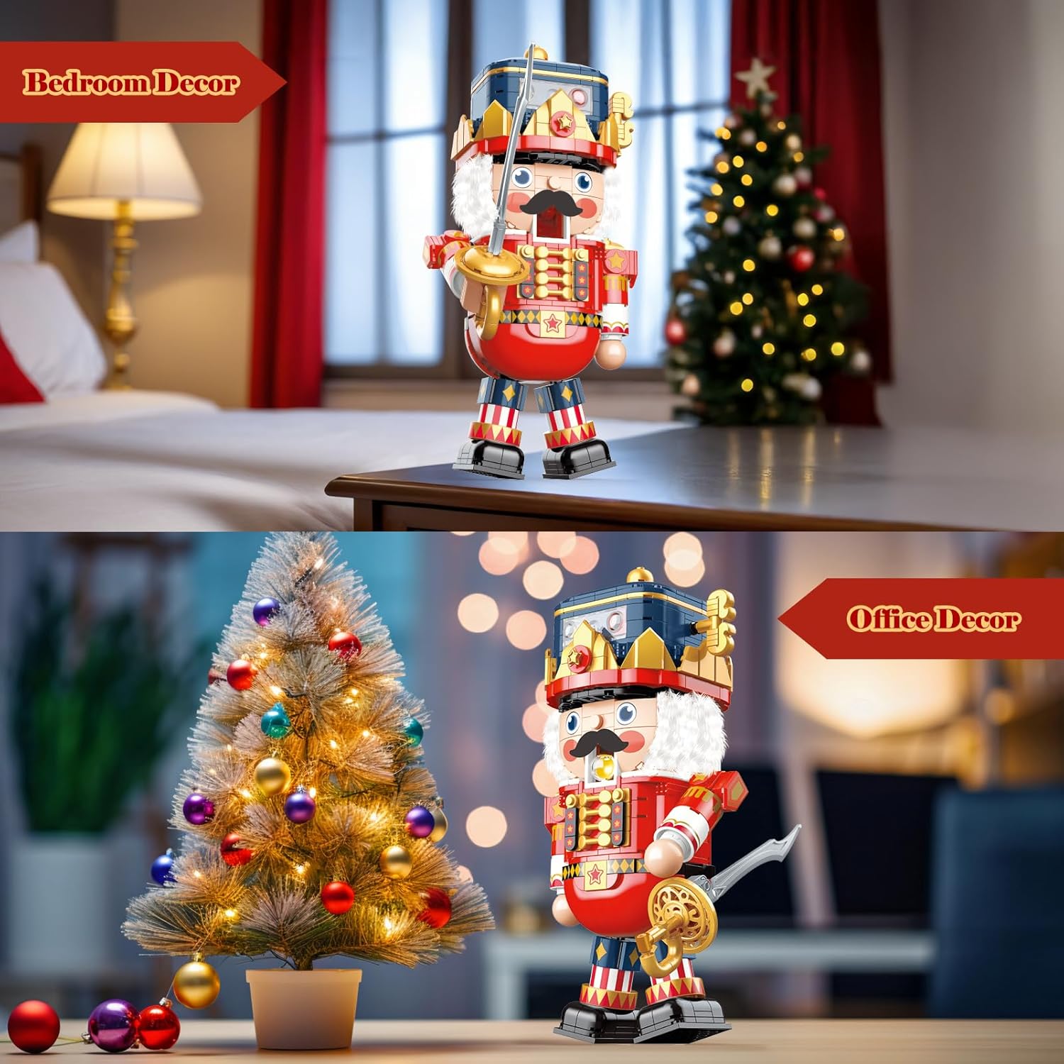 Christmas Nutcracker Building Set 721 Pieces