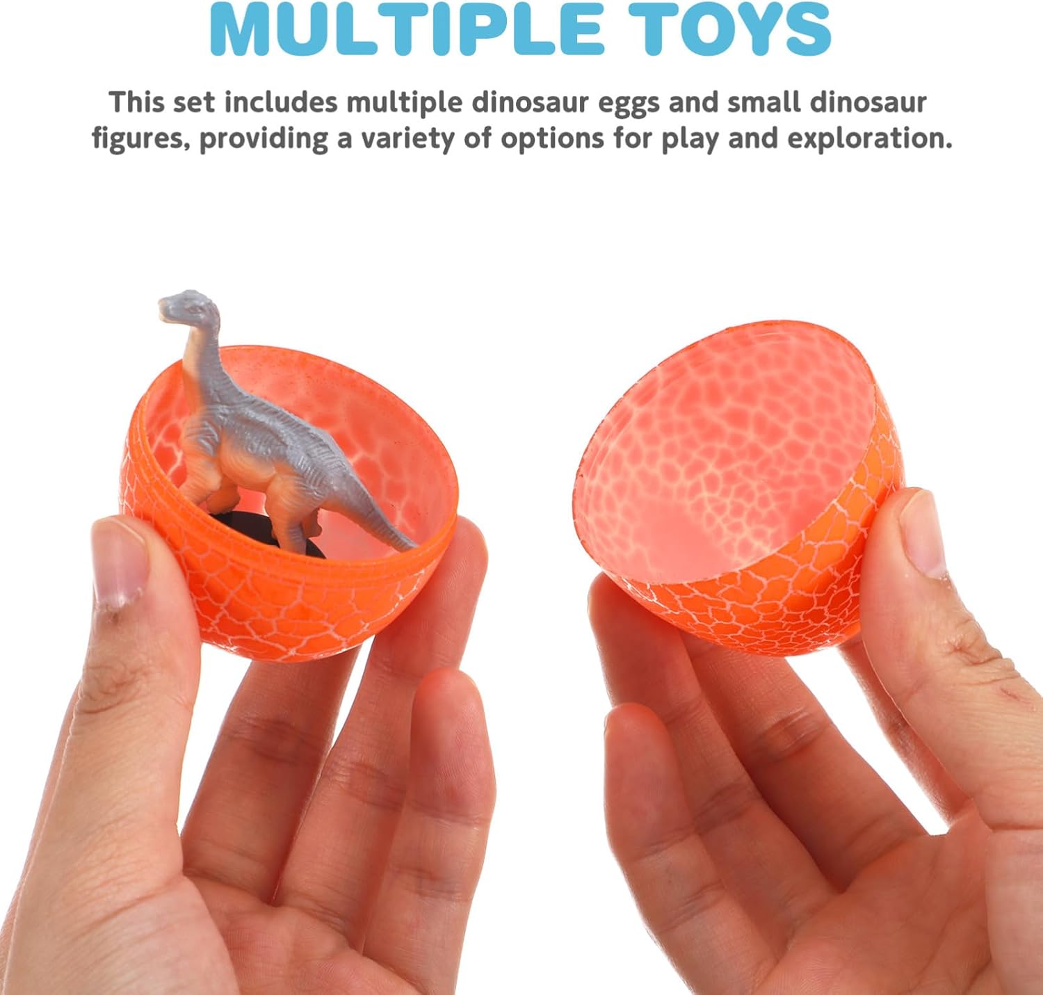 UPKOCH Dinosaur Egg Toys 12pcs Educational Montessori Learning Set