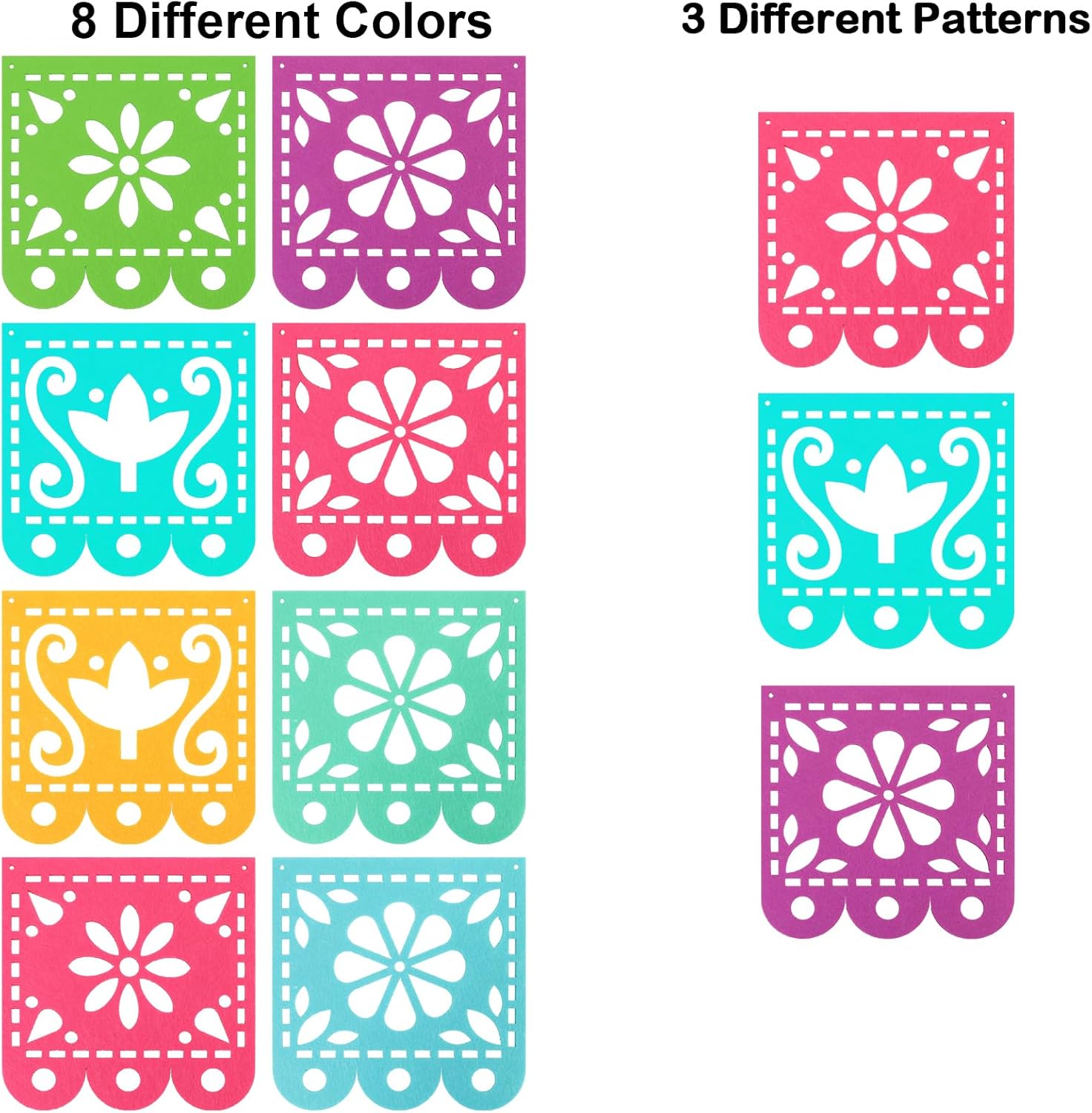 Qpout 2 Mexican Fiesta Decor Banners Flags