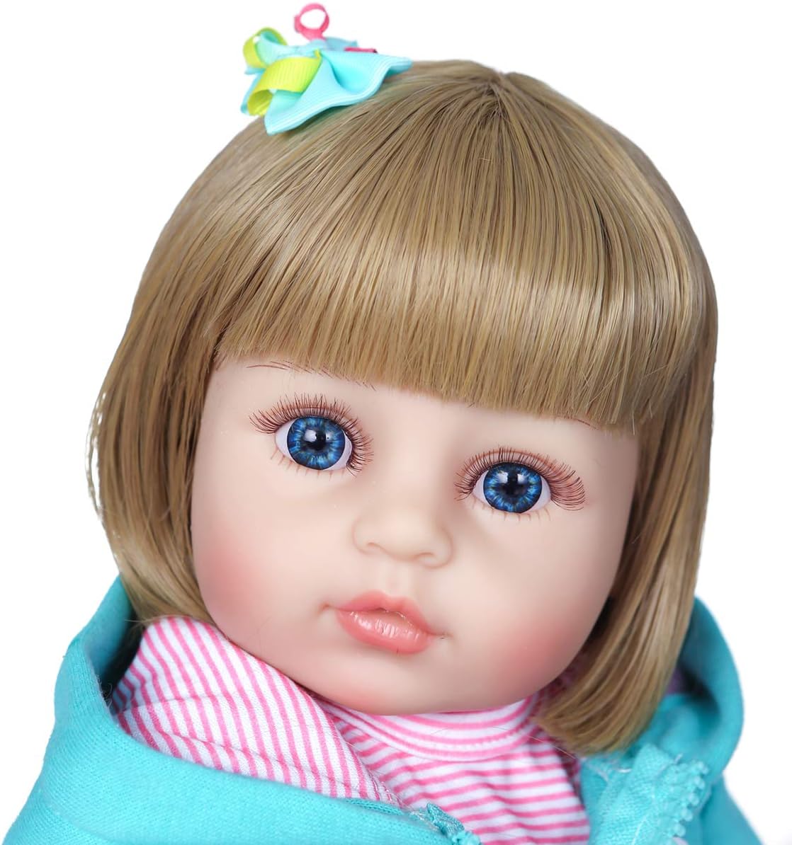 iCradle 22 Inch Reborn Baby Doll Realistic Handmade