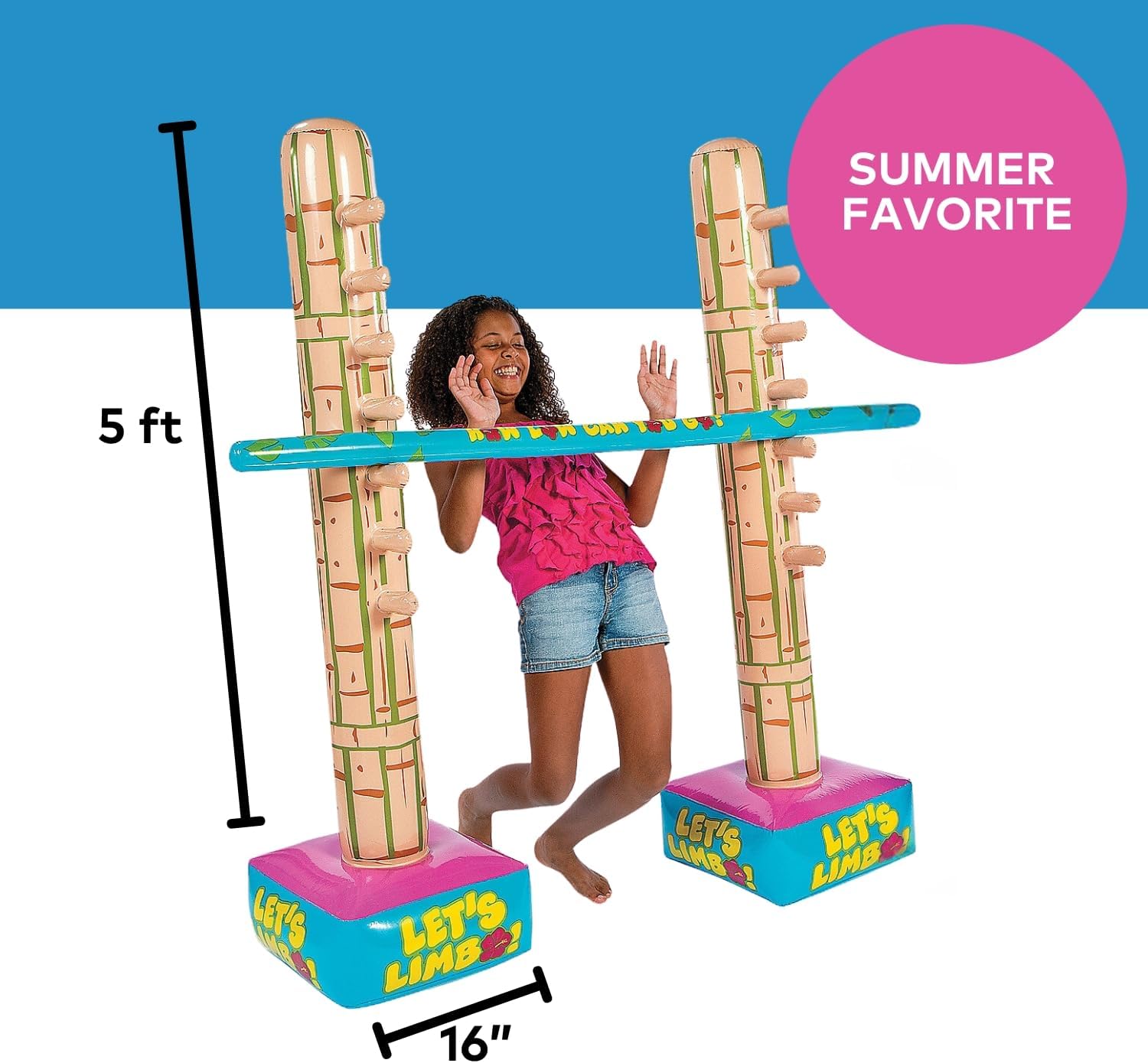 Fun Express Limbo Game 5 Feet Tall