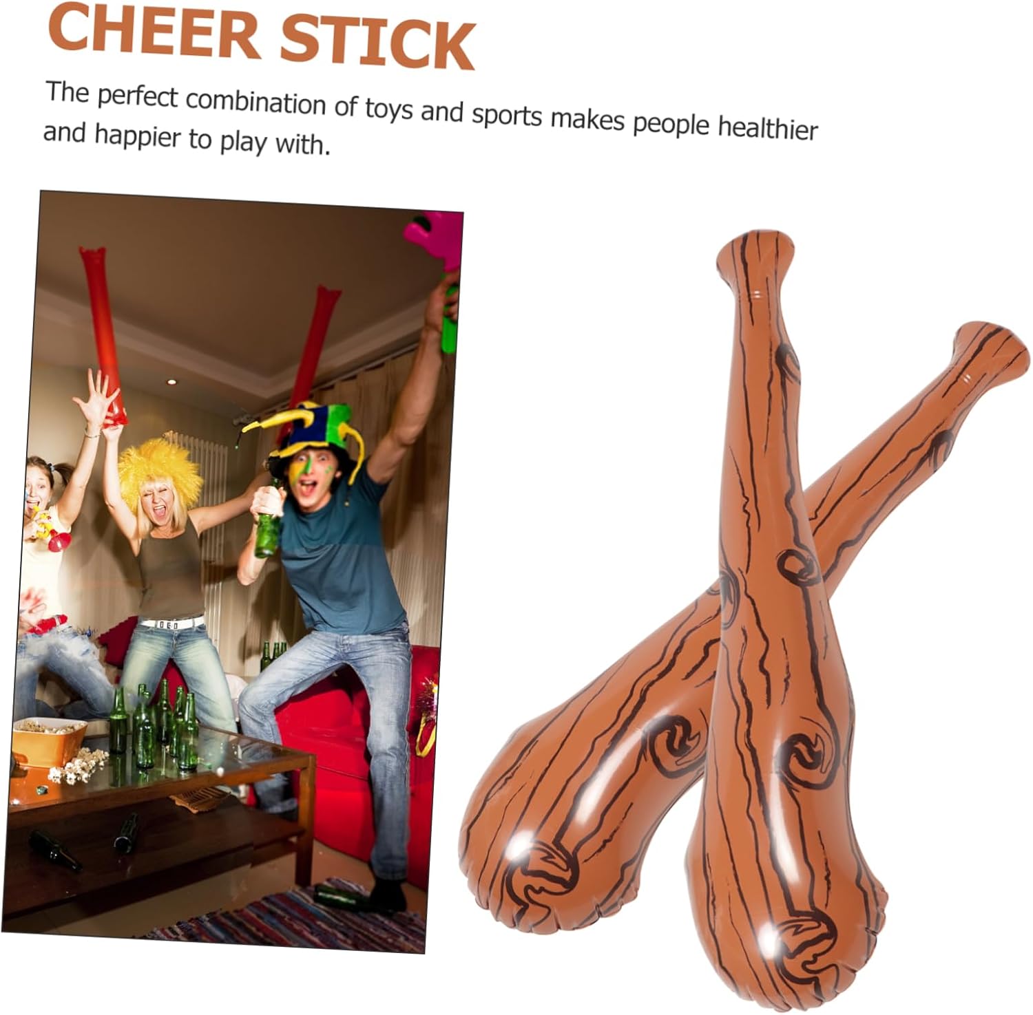 Kisangel Inflatable Baseball Bat Party Prop