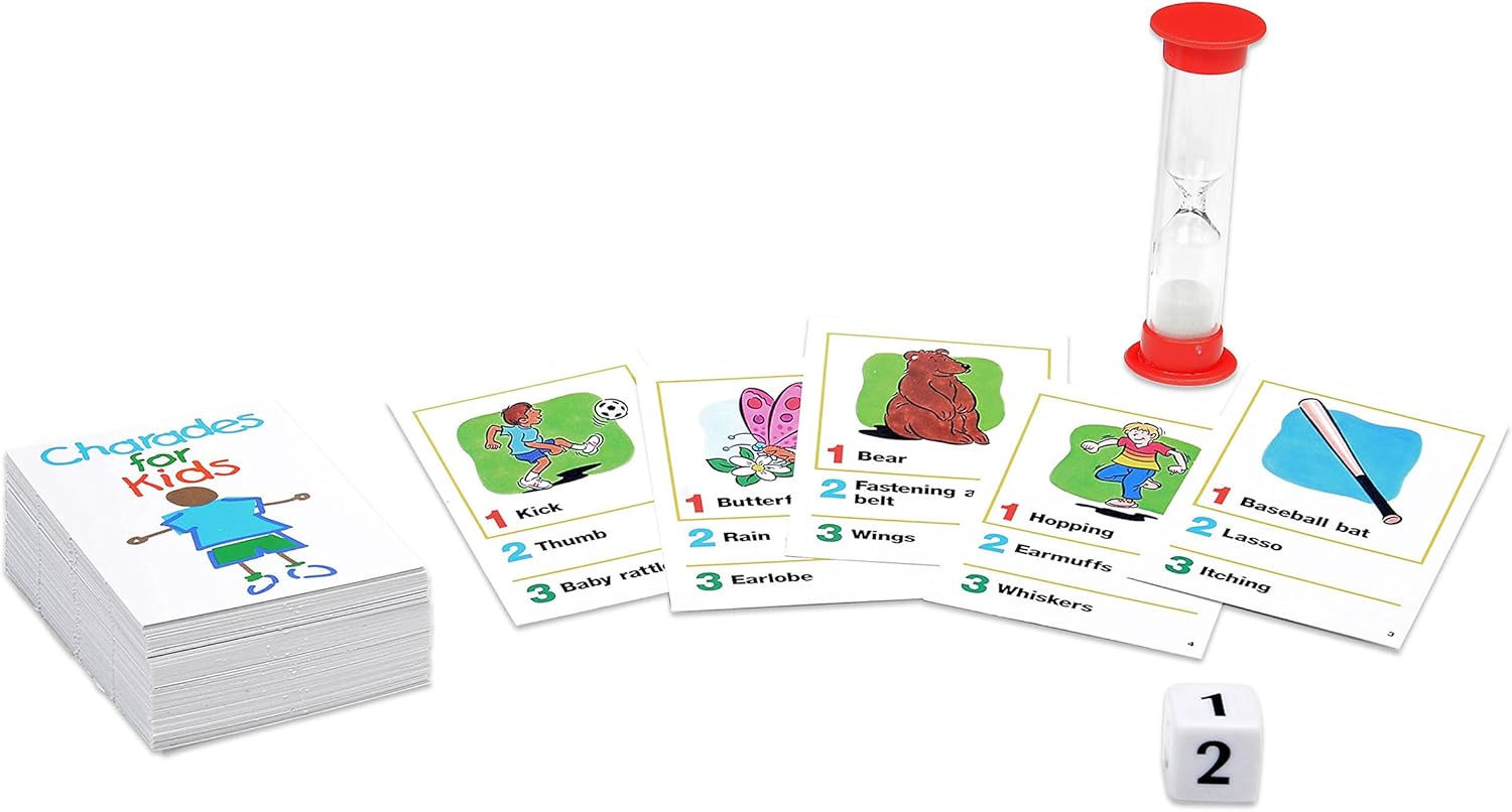 Pressman Charades Kids Game Multicolor 5 Inch