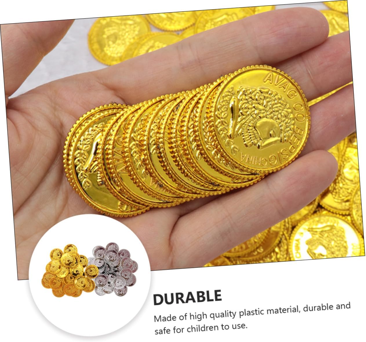 Pirate Treasure Coins for Party Fun and Play