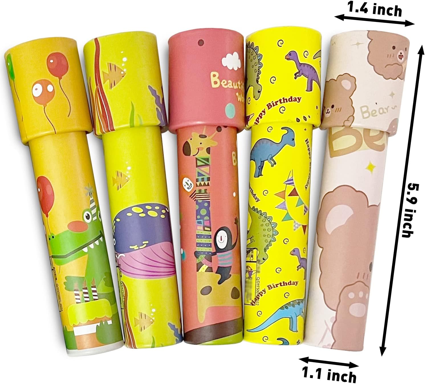 20 PCS Classic Retro Kaleidoscope Toys for Kids