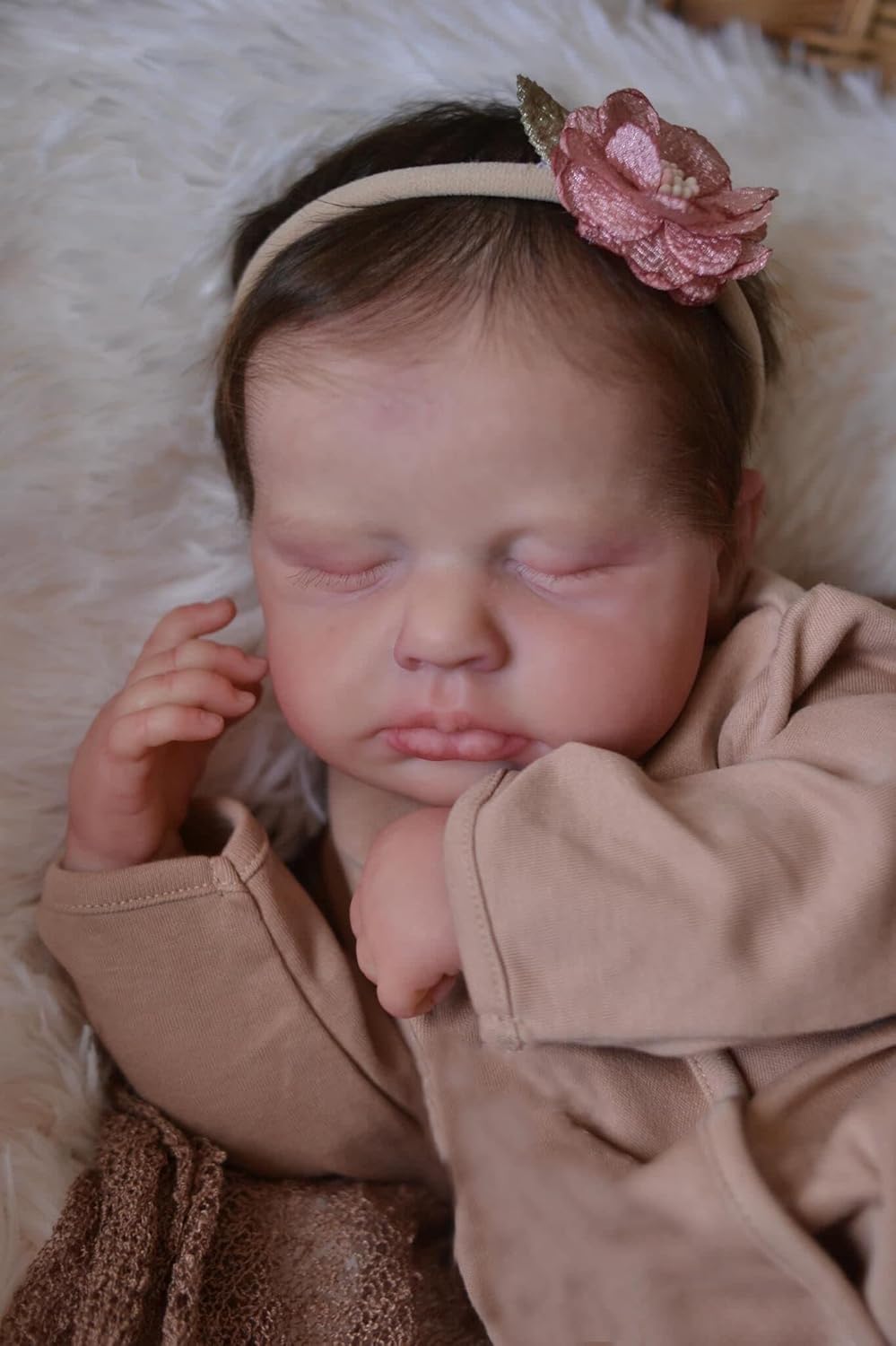 iCradle Realistic 20 Inch Reborn Baby Doll Girl