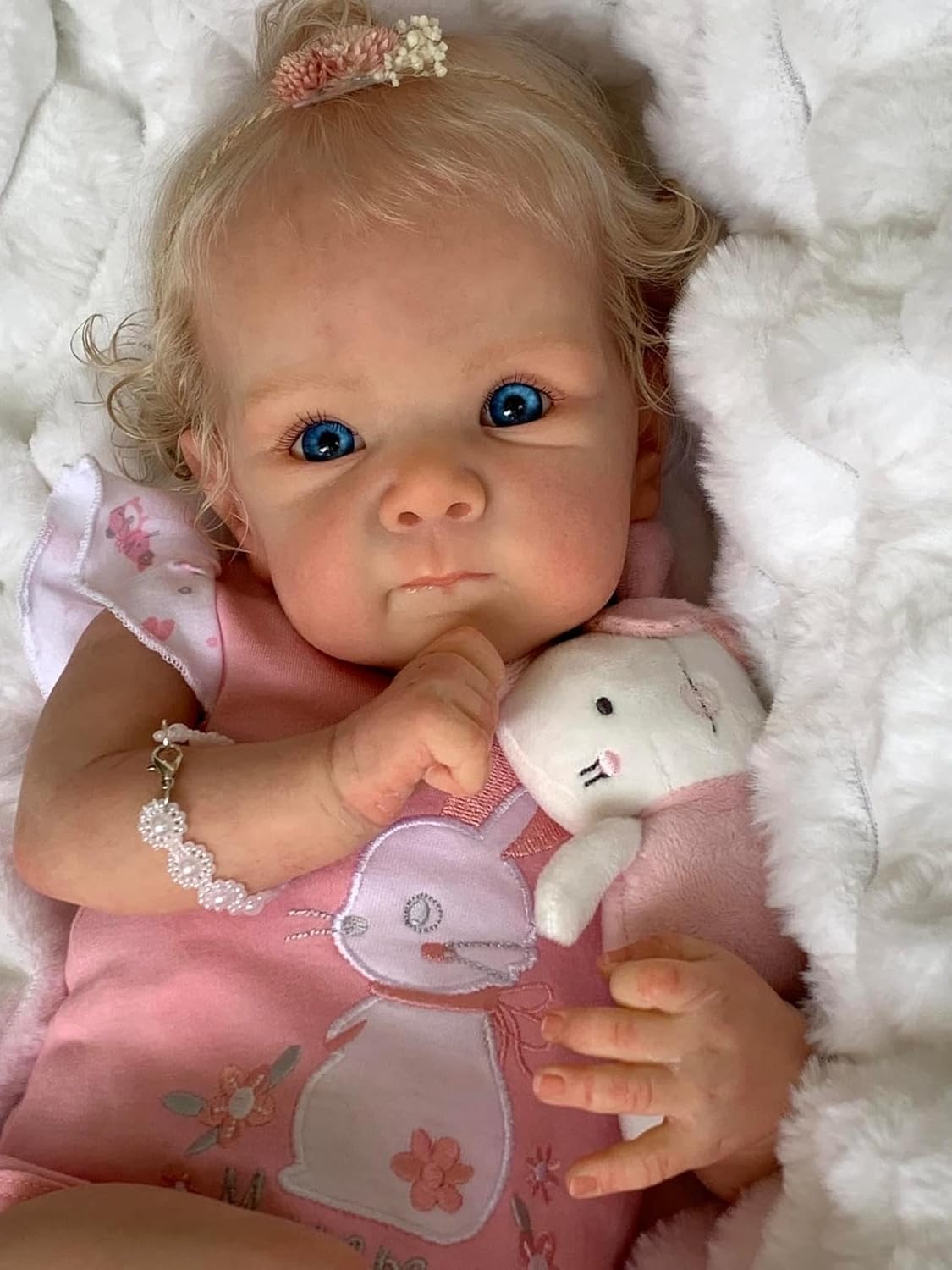 Anano Realistic 18 Inch Baby Girl Reborn Doll