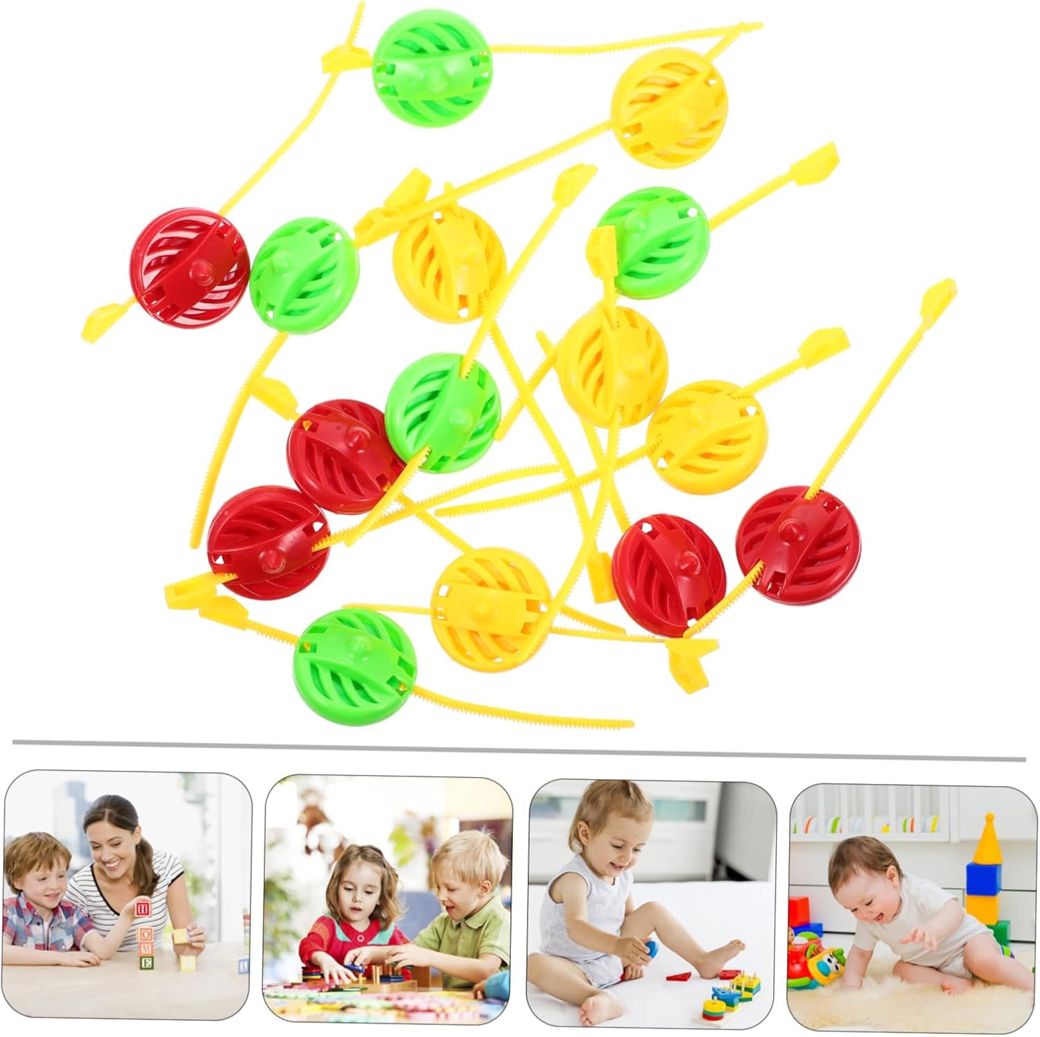 Kisangel 30pcs Gyro Tops for Kids Party Favors