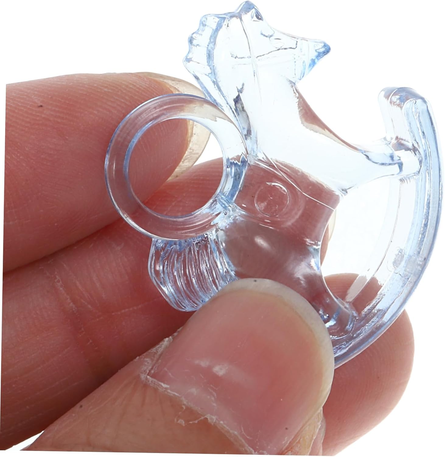 Totority 48pcs Rocking Horse Acrylic Shower Decorations