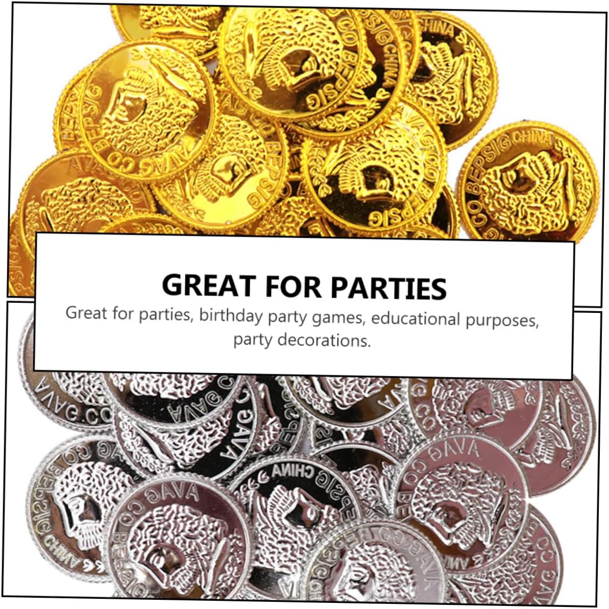 HANABASS Pirate Coins Halloween Decorations