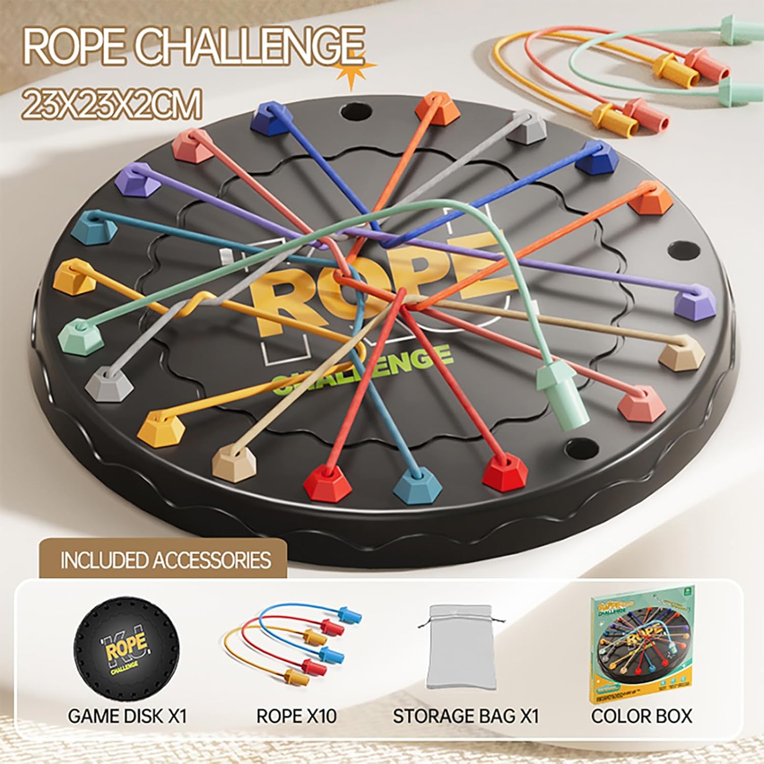 Rope Untangling Puzzle Game for All Ages