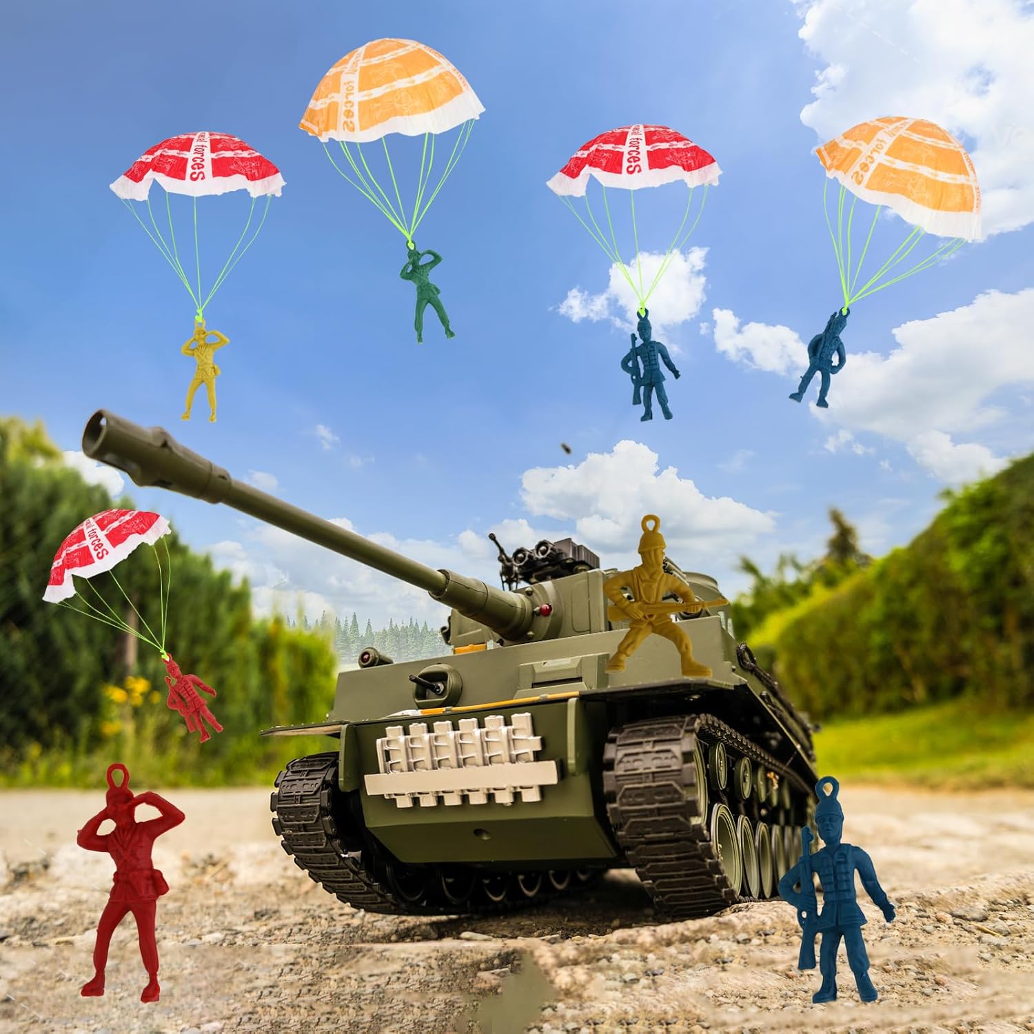 Manmel 40PCS Parachute Toy for Kids