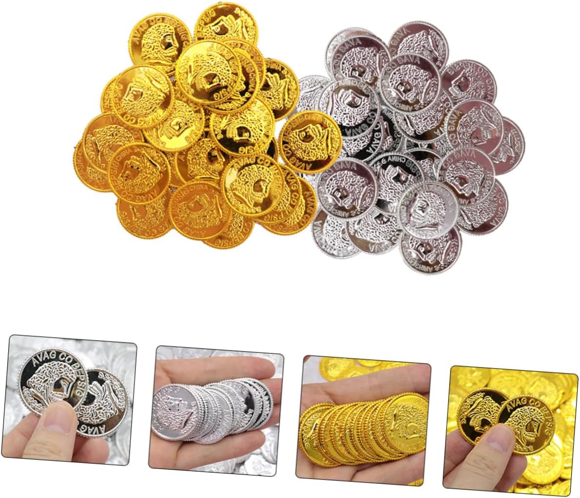 Pirate Treasure Coins for Party Fun and Play