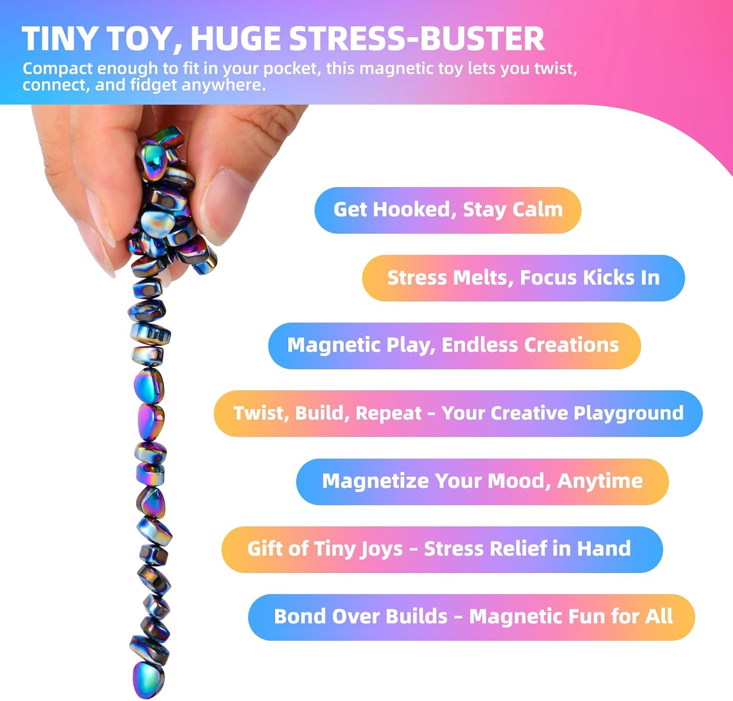 Aukit 550pcs Fidget Toys for Adults and Teens