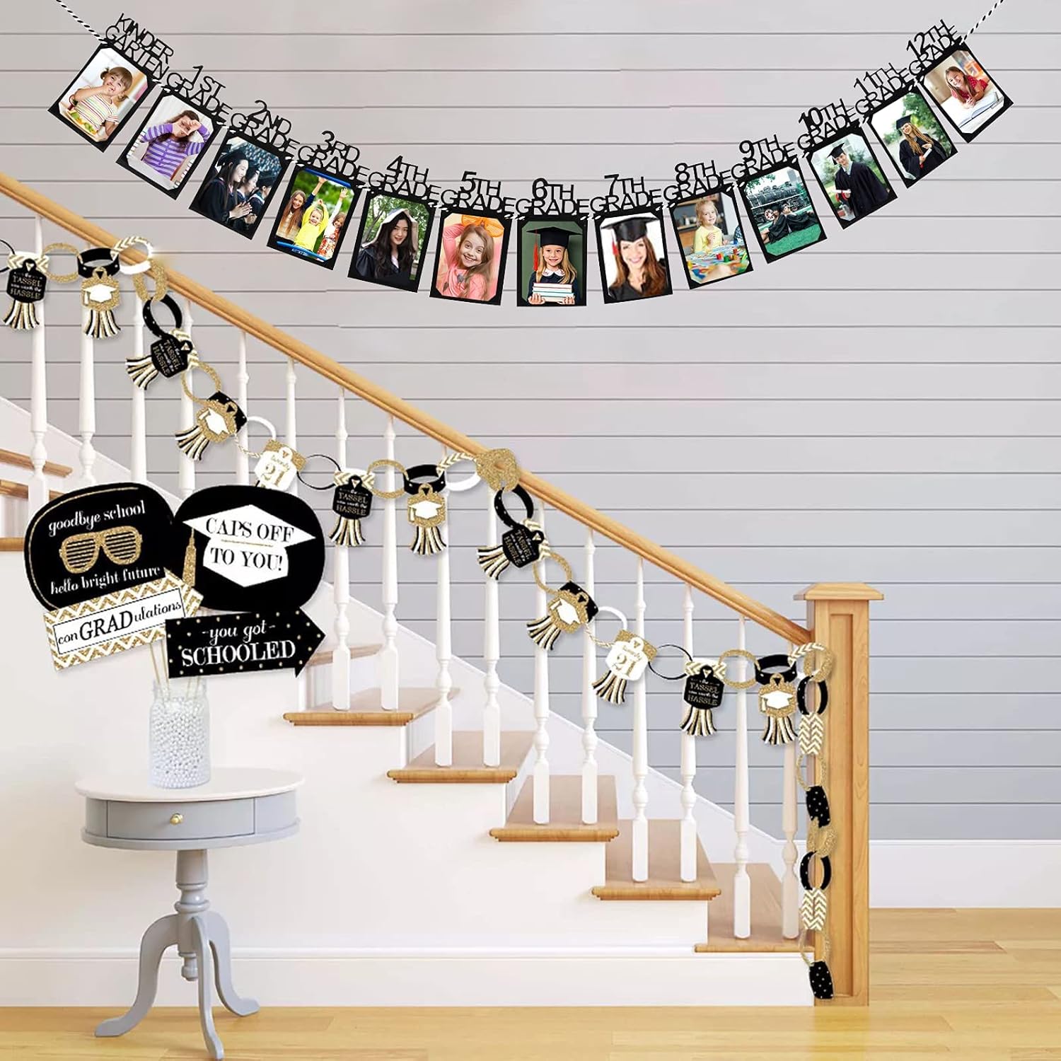 Graduation Photo Banner Set for Party Decorations