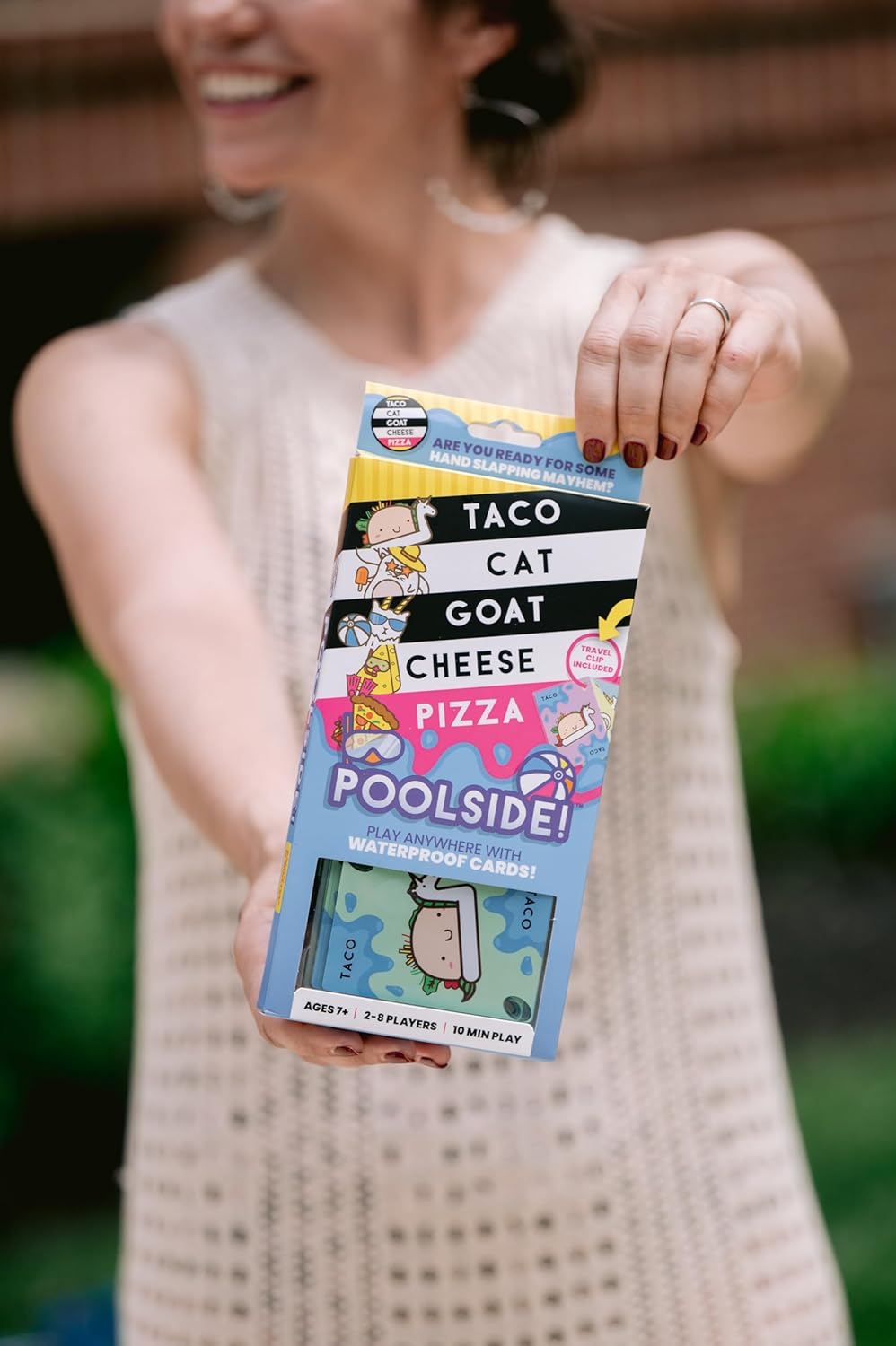 Taco Cat Goat Cheese Pizza Poolside Card Game
