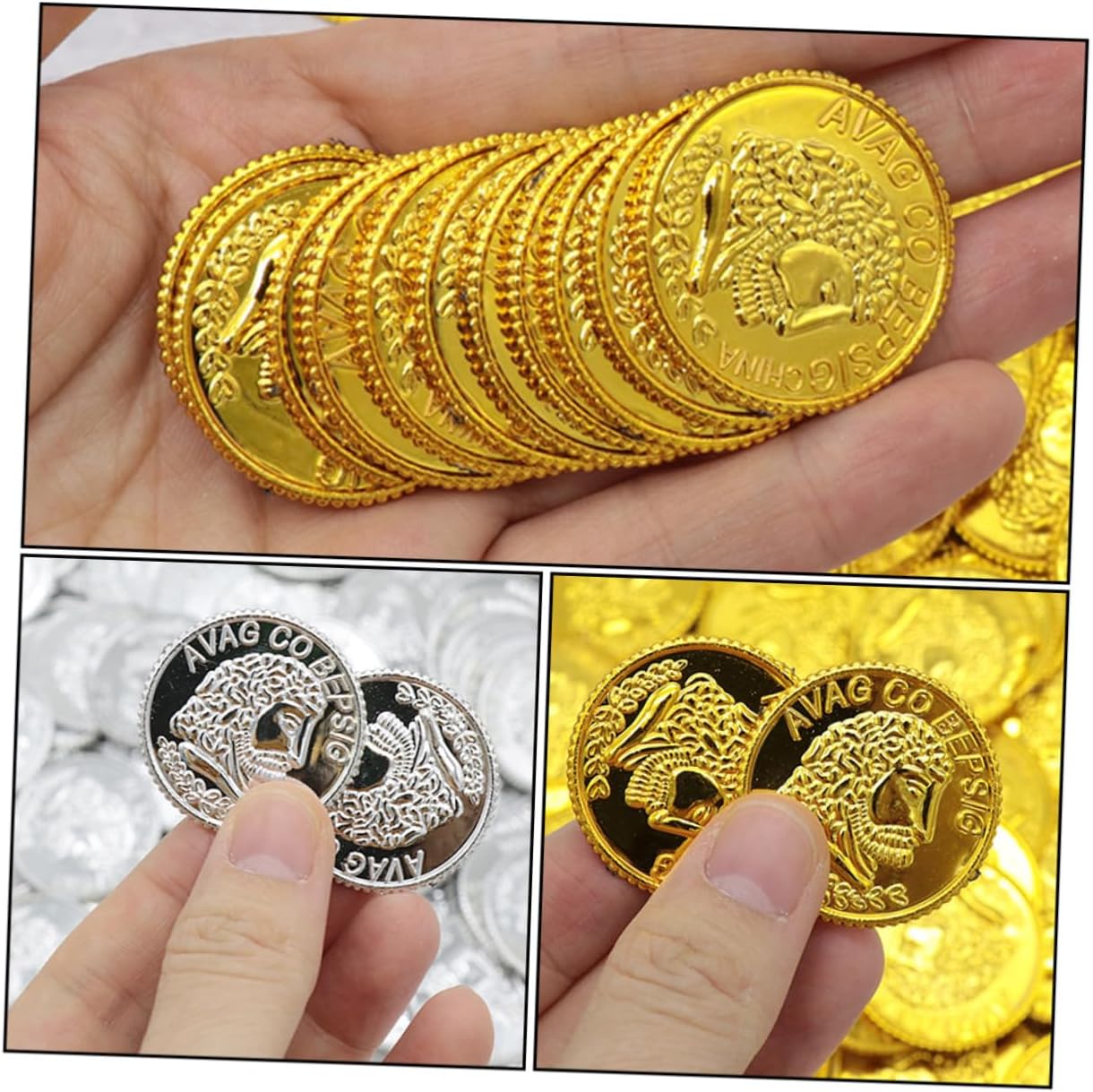 Pirate Treasure Coins for Party Fun and Play