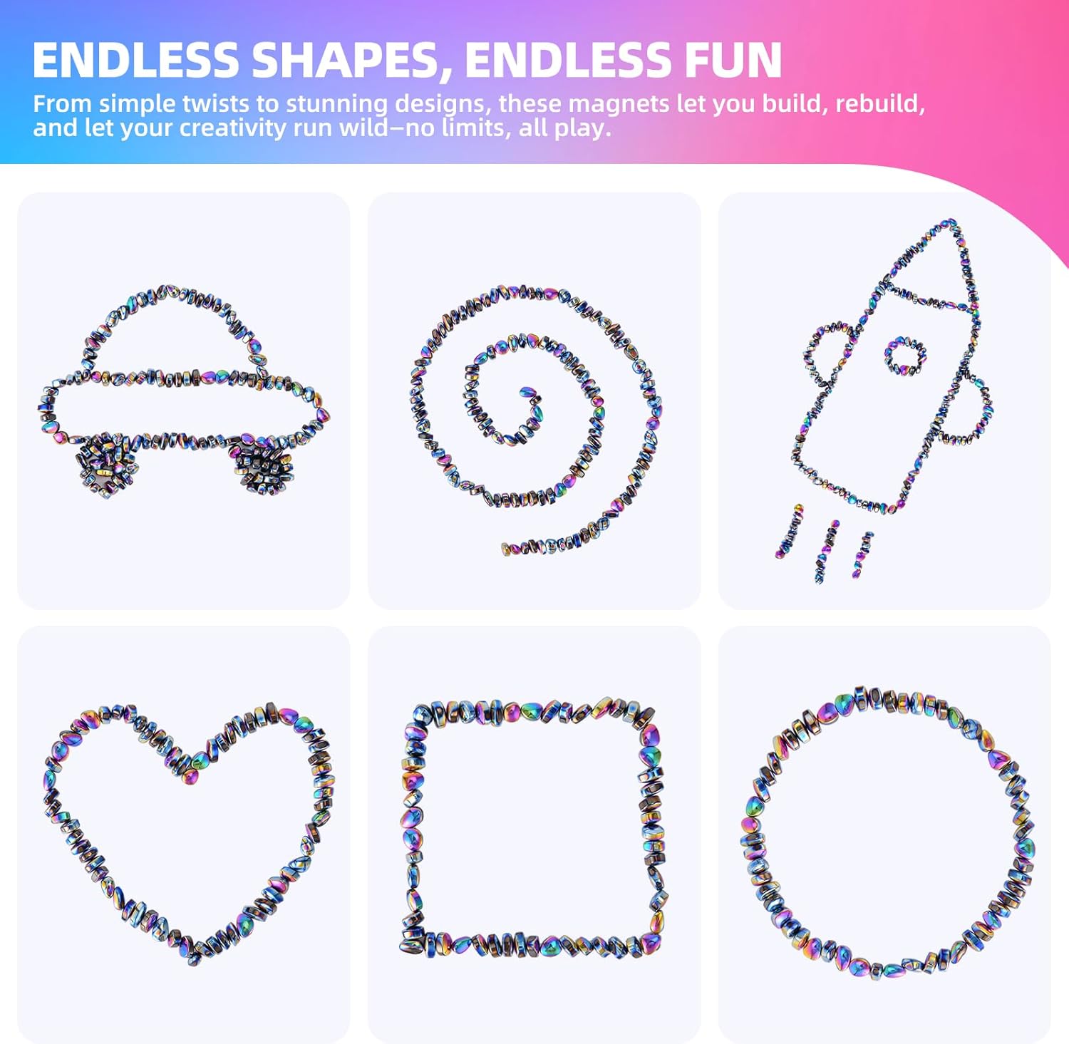 Aukit 550pcs Fidget Toys for Adults and Teens