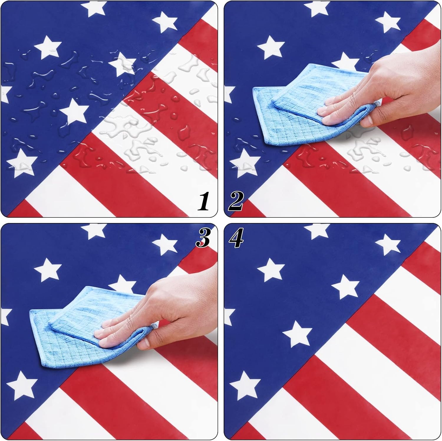 Childom Patriotic Party Supplies 152Pcs Set