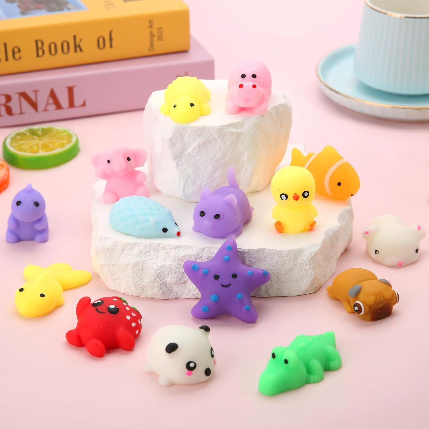 30 Pack Squishy Toys for Kids Stress Relief