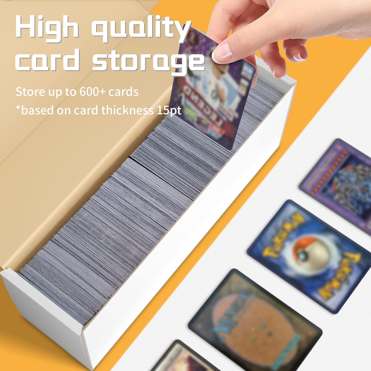 6-Pack Card Storage Box for Trading Cards
