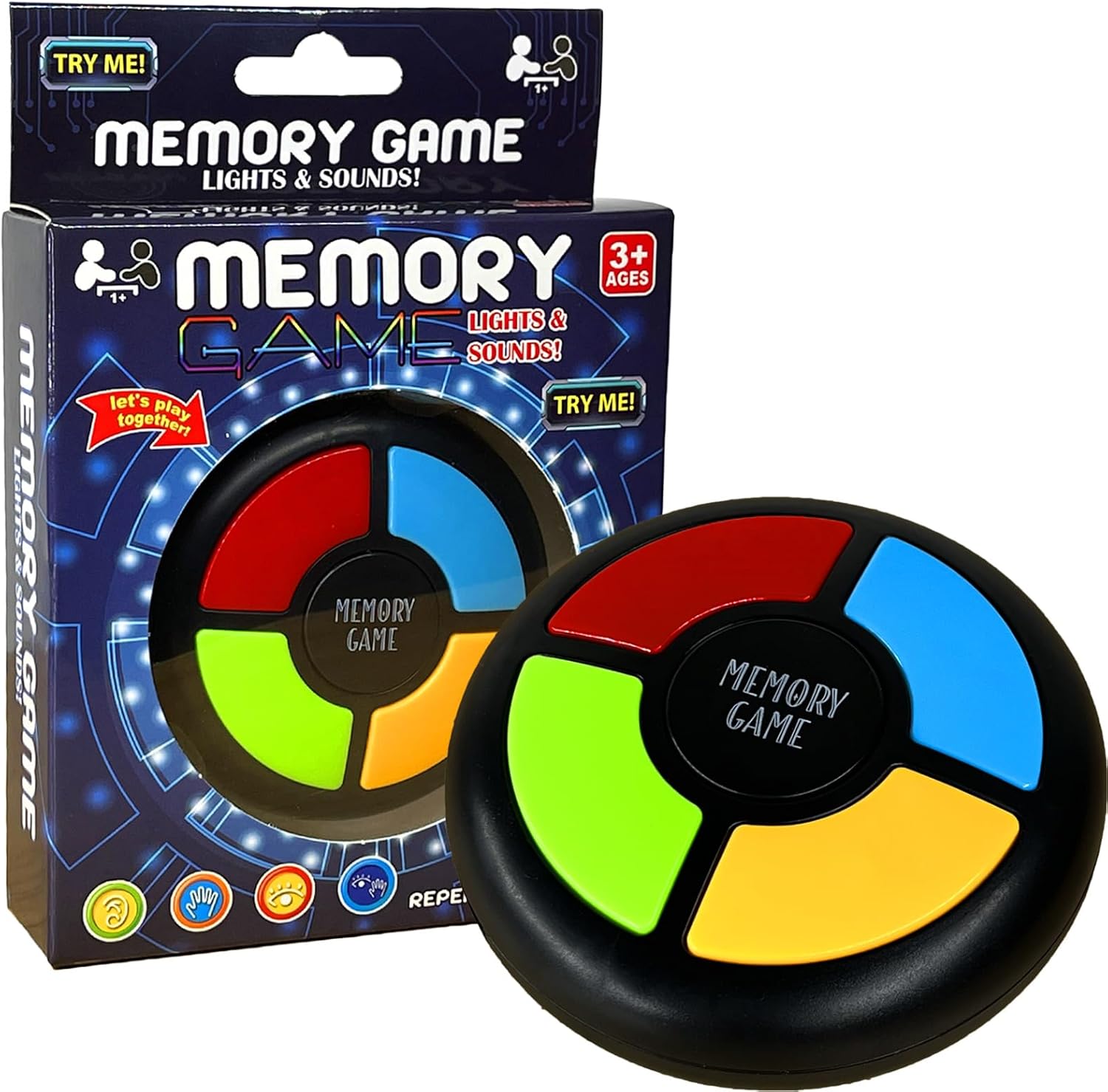 Light Up Memory Game Handheld Electronic Toy