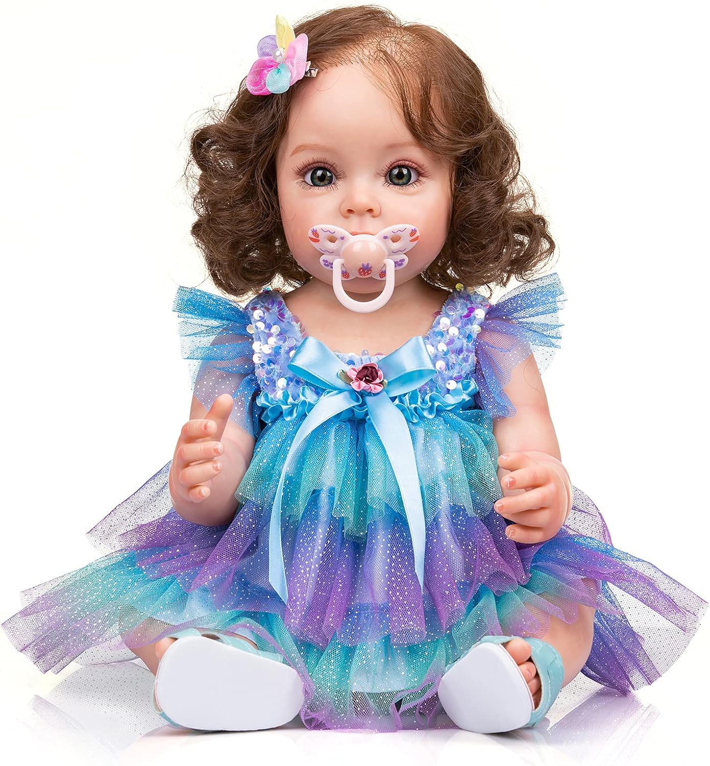 iCradle 22 Inch Realistic Reborn Baby Girl Doll