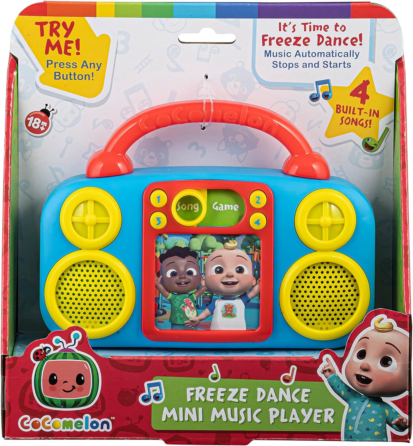 eKids Cocomelon Music Player with Freeze Dance and Nursery Rhymes