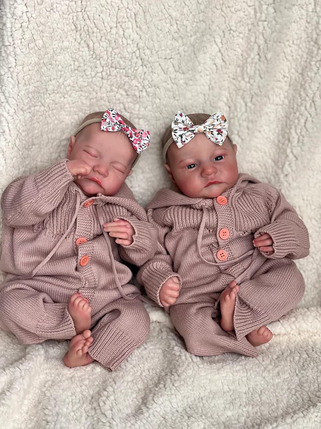 iCradle Reborn Baby Doll Twins 19 Inch