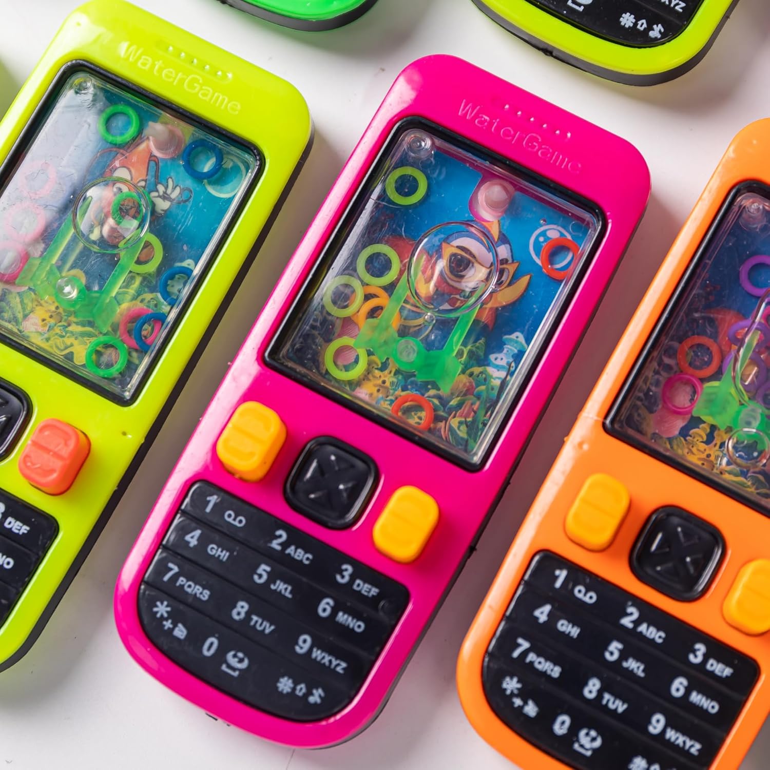 24 Pack Water Ring Toss Handheld Games for Kids