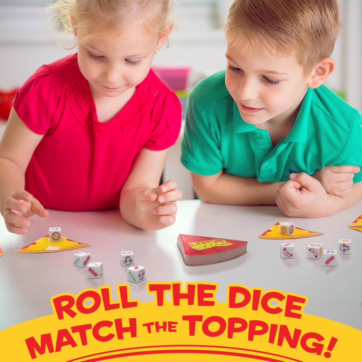 University Games Pizza Party Dice Game for Kids and Families