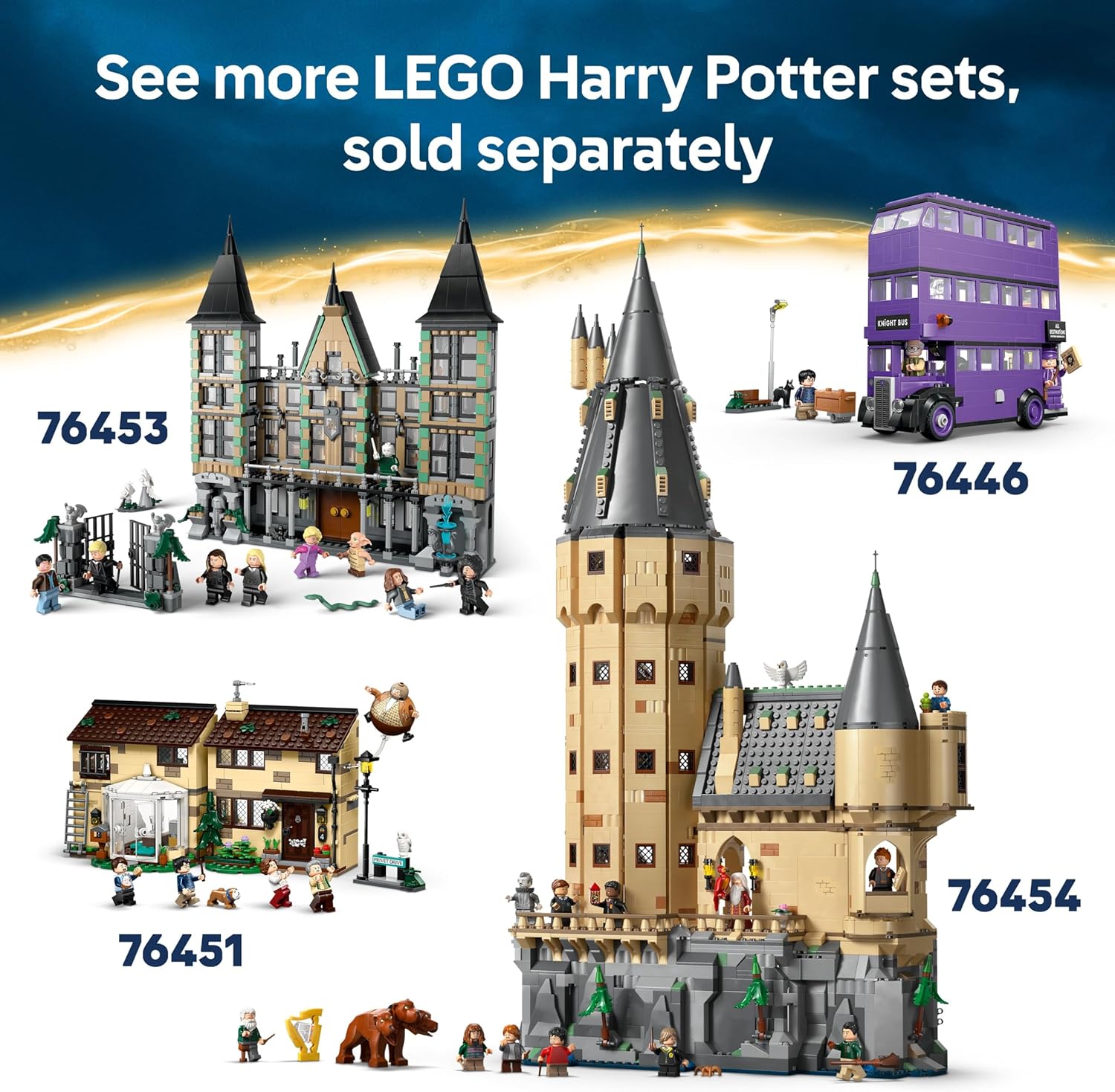 LEGO Harry Potter Quidditch Supplies Ice Cream Parlour Building Set 76452