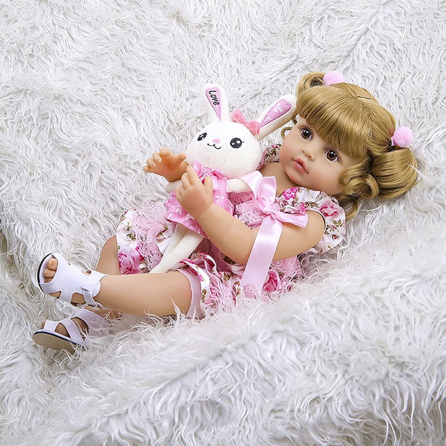 iCradle 20 Inch Realistic Reborn Baby Girl Doll