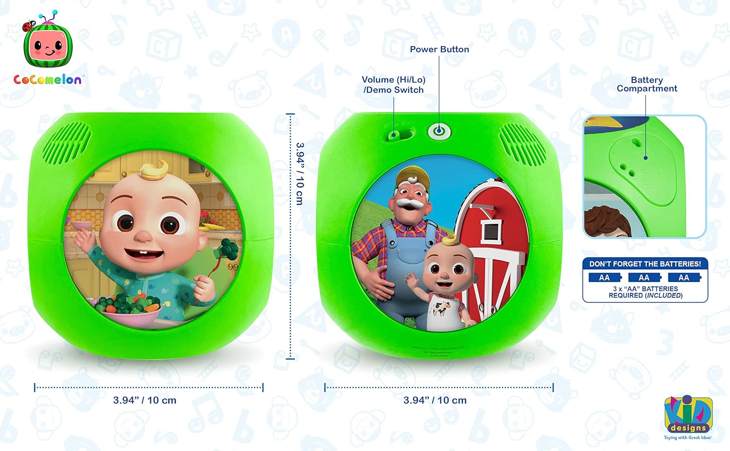 eKids Cocomelon Musical Toy for Toddlers
