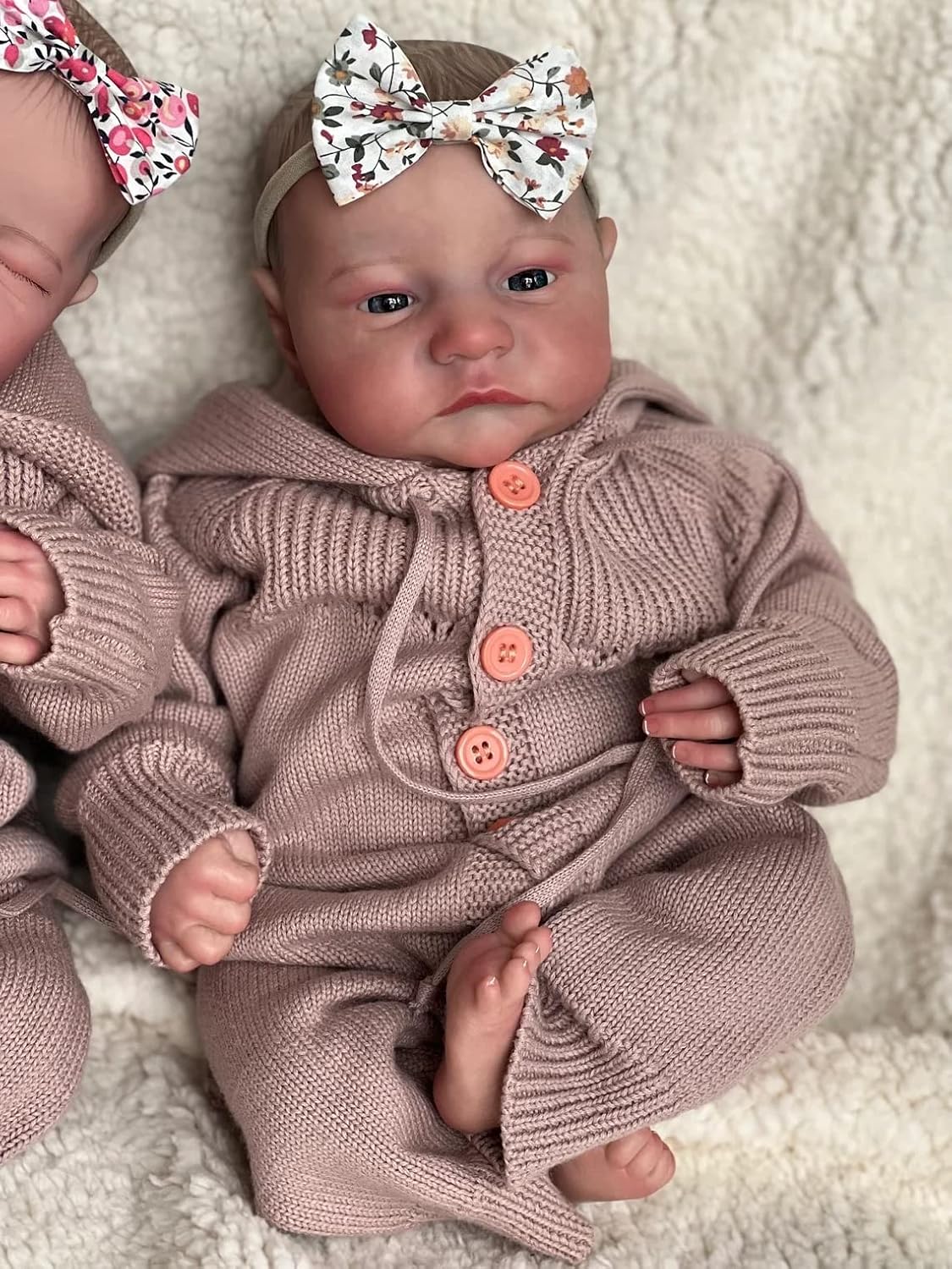 iCradle Reborn Baby Doll Twins 19 Inch