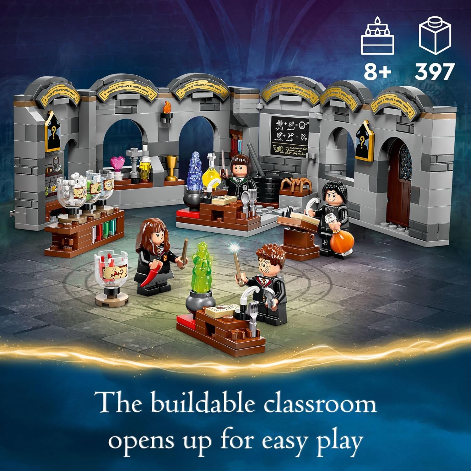 LEGO Harry Potter Hogwarts Castle Potions Class Set 76431