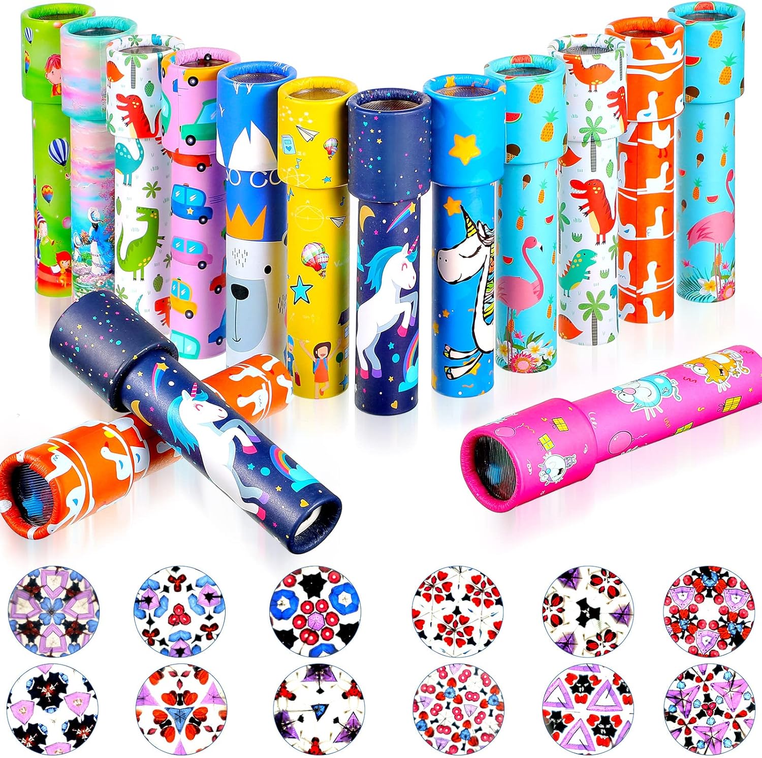 15 Pcs Classic Kaleidoscopes Vintage Educational Toys