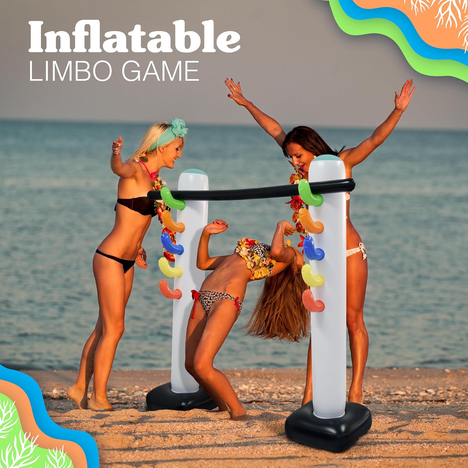 4Es Novelty Inflatable Limbo Game 62 for Kids Adults