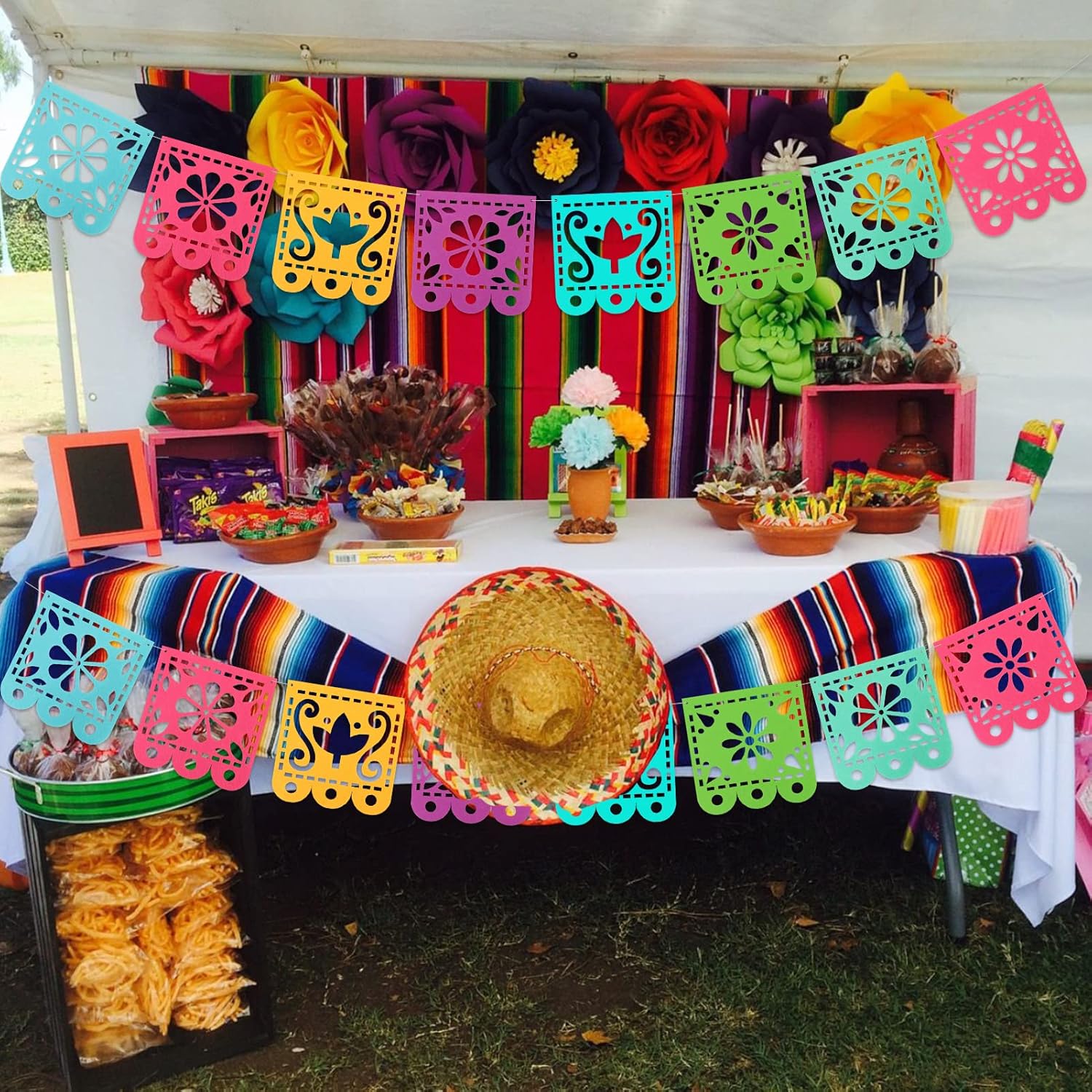 Qpout 2 Mexican Fiesta Decor Banners Flags