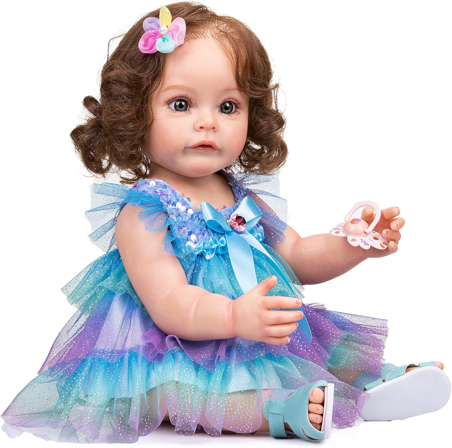 iCradle 22 Inch Realistic Reborn Baby Girl Doll