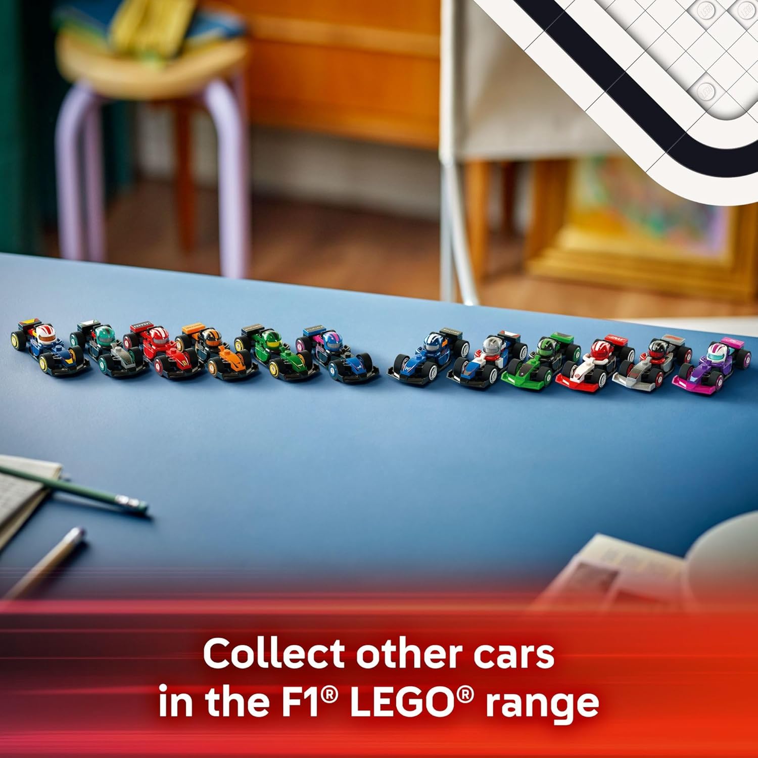 LEGO F1 Collectible Race Cars 6 Pack - Mystery Box