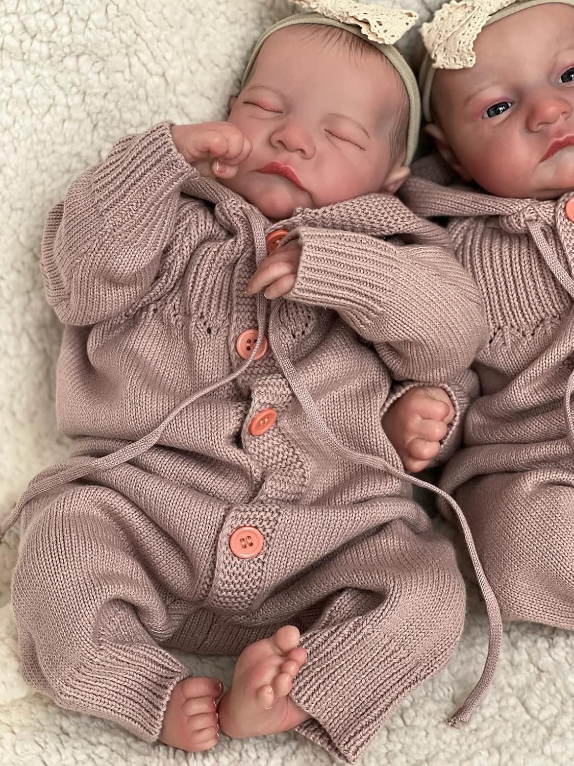iCradle Reborn Baby Doll Twins 19 Inch