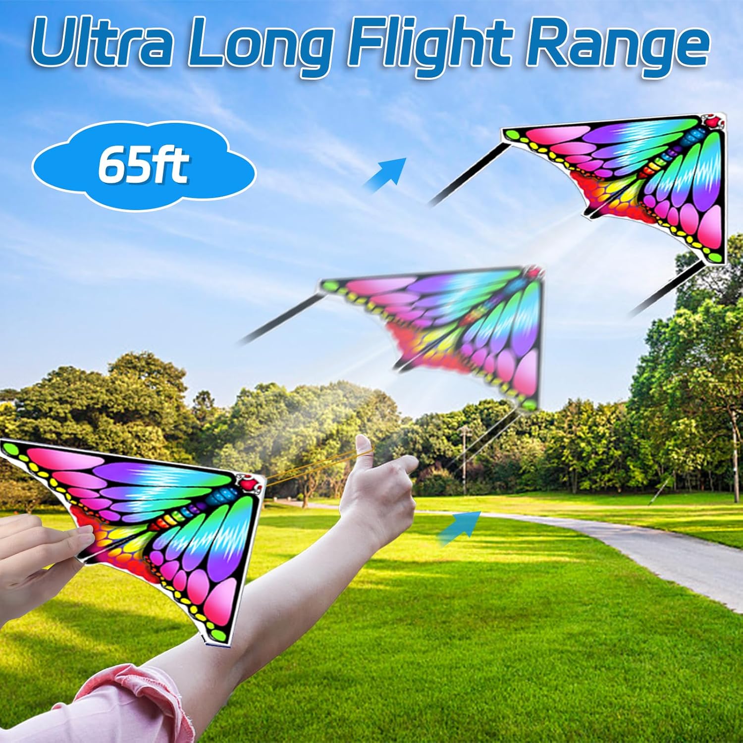 6 Pcs Mini Kites with Kite Launcher for Kids