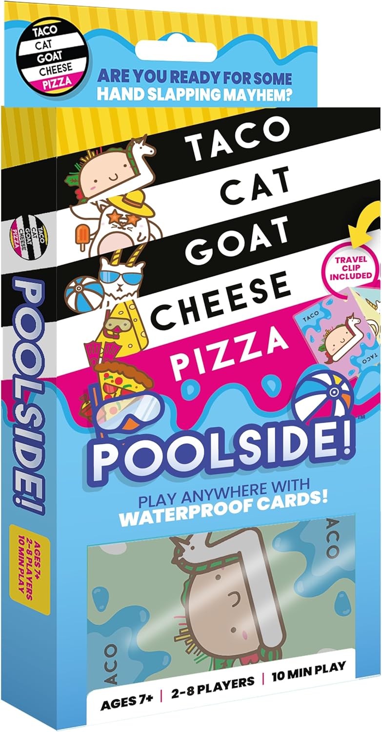 Taco Cat Goat Cheese Pizza Poolside Card Game