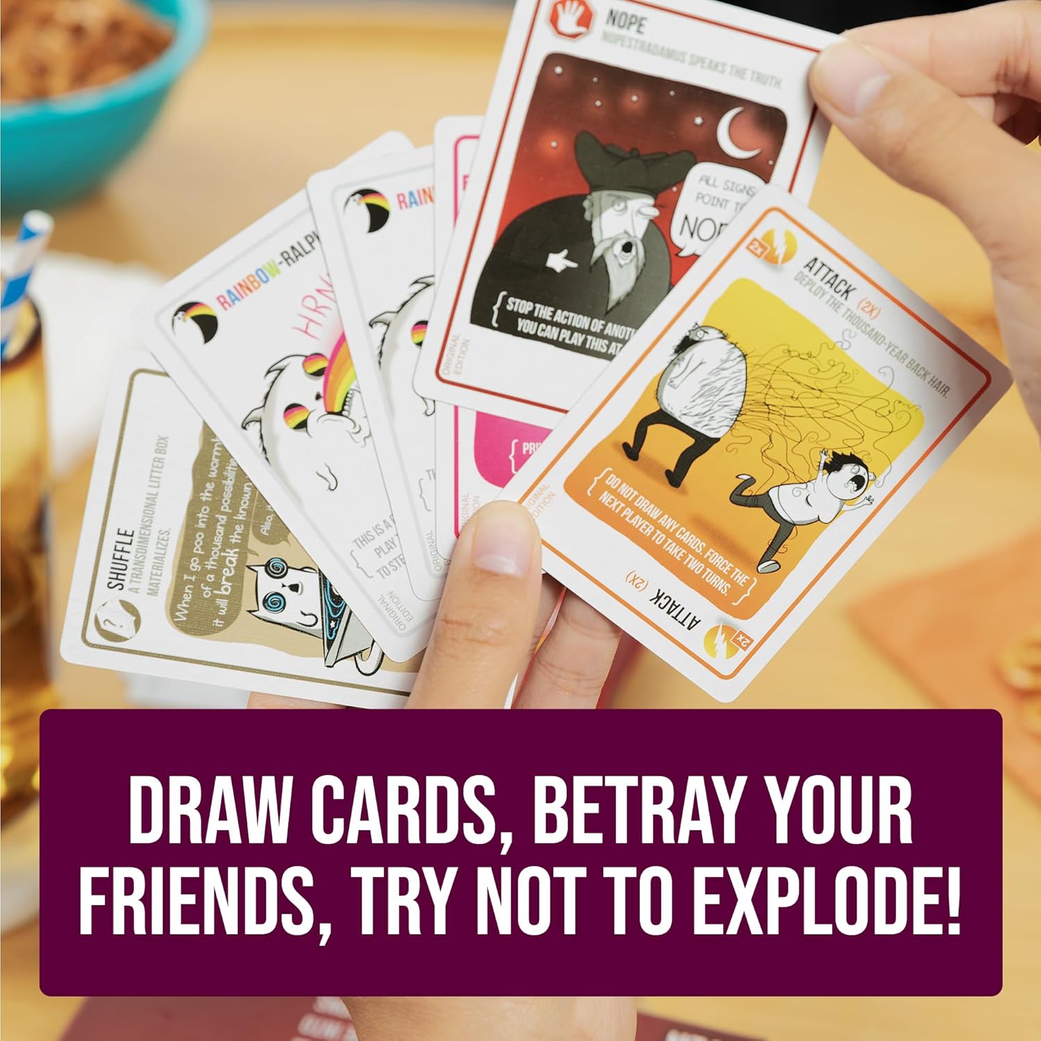 Exploding Kittens Party Pack - 2-10 Players