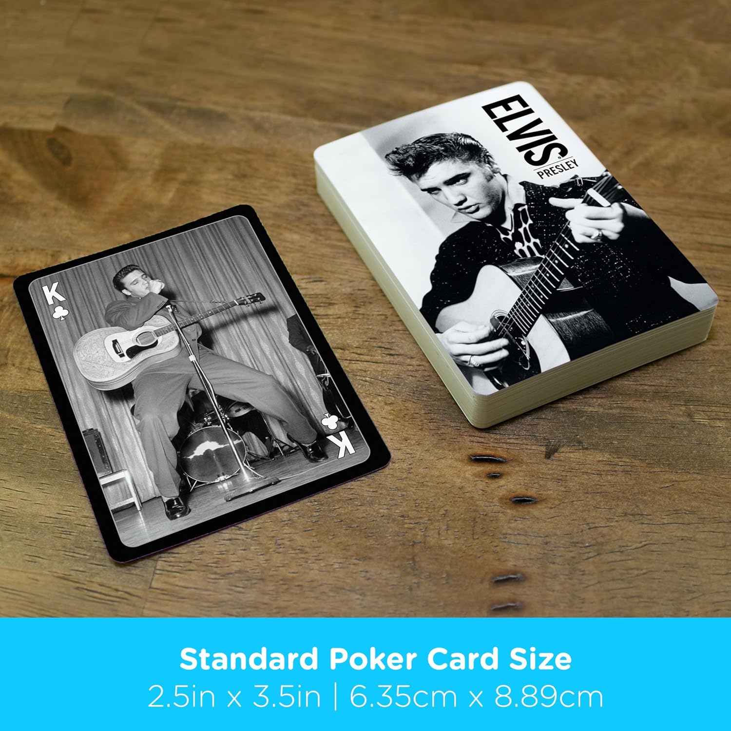 AQUARIUS Elvis Themed Playing Cards Deck