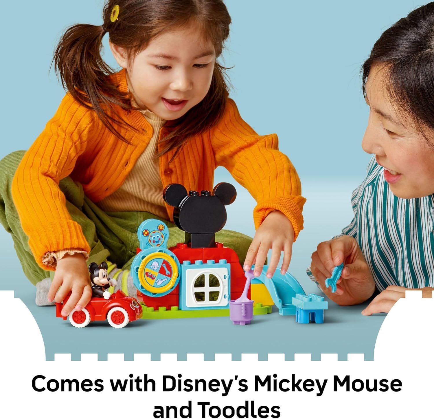 LEGO DUPLO Disney Mickey Mouse Clubhouse Building Kit for Toddlers